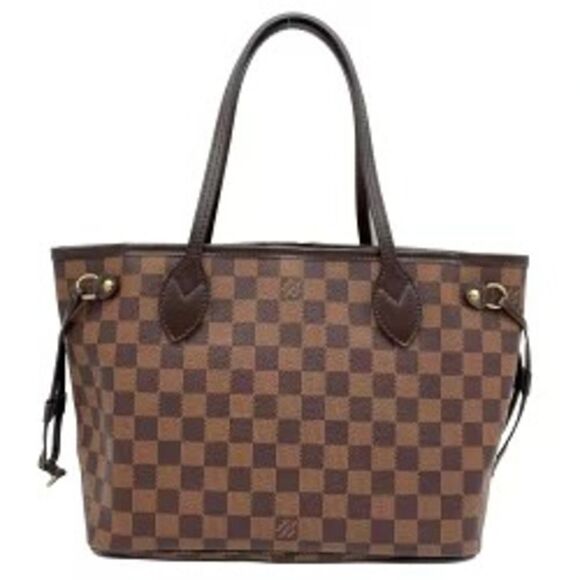 Louis Vuitton Neverfull PM Canvas Damier Tote Bag - Picture 5 of 9